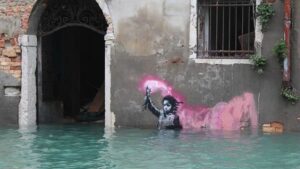 Banksy objavio novi rad u znak podrške protestima protiv rasizma