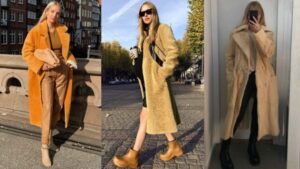 Kako nositi krzneni kaput zimi: 20 elegantnih primera