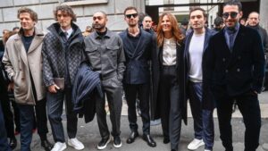 Muška moda na ulicama Milana
