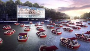 Pariz otvara prvi besplatni bioskop na vodi