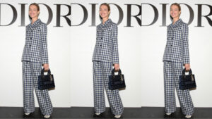 Prvo pojavljivanje Natalie Vodianove nakon venčanja: model na reviji Dior u Parizu