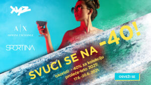 XYZ, Armani Exchange i Sportina: svuci se na – 40