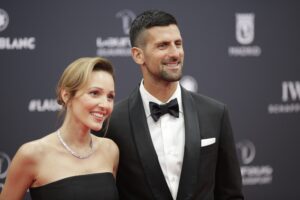 Jelena i Novak Đoković uparenim outfitima dominirali na svečanosti u Madridu