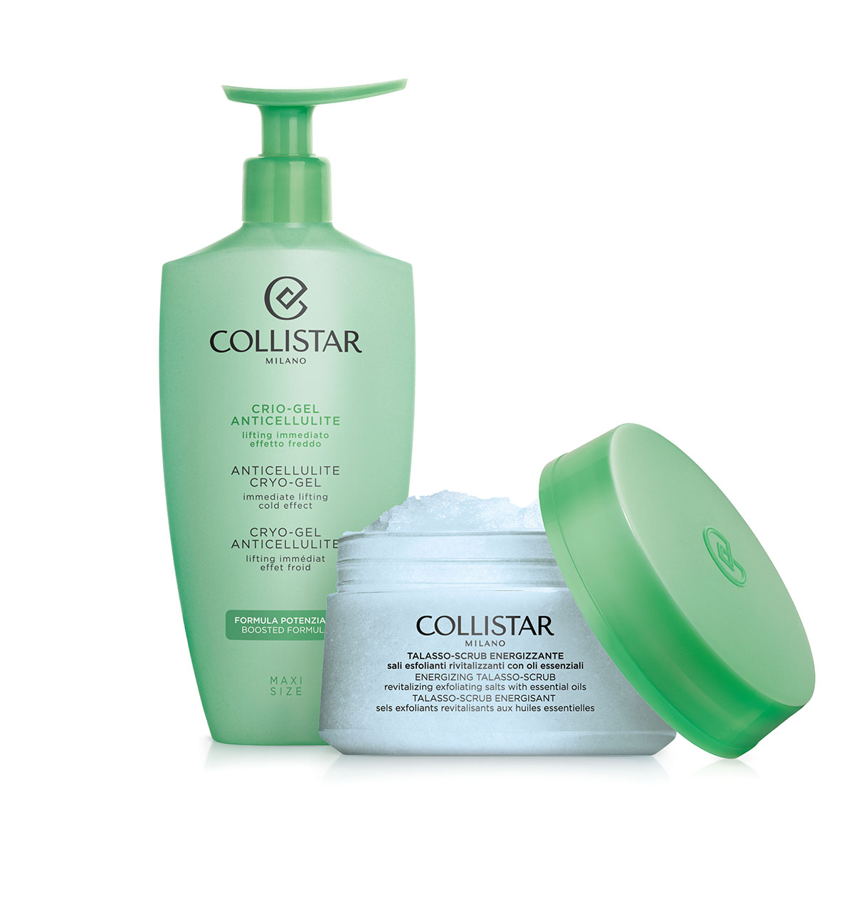 Collistar BodyAnticellulite Crio-Gel i Collistar Talasso Scrub Energizing