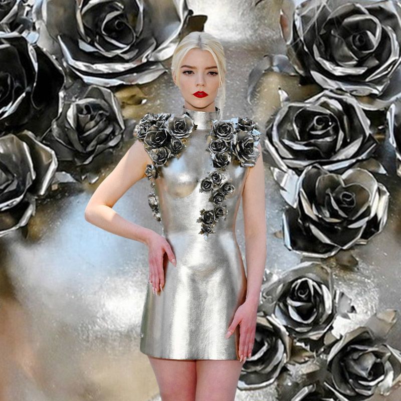 Anya Taylor-Joy je savremena ratnica-princeza u impresivnoj haljini od metala