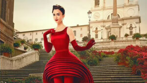 Emily in Haute Couture? Vintage Kreacija Roberto Capuccija osvaja internet