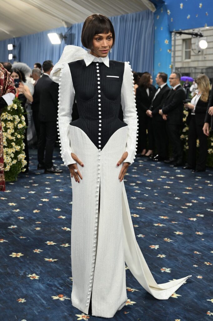Met Gala 2025: Krojevi koji preoblikuju istoriju zoe saldana