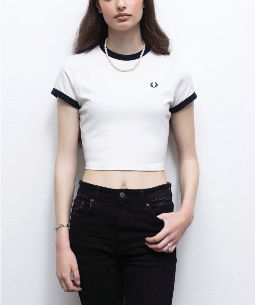 Pandora dodiri od zlata i sna
Ogrlica, prstenje i narukvica
PANDORA. Majica FRED PERRY.
Farmerke DIESEL