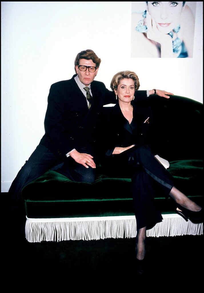 Catherine Deneuve i Yves Saint Laurent ostali su upamćeni kao tandem koji je nadmašio granice mode i filma. 