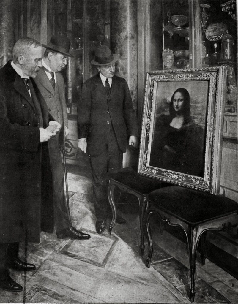 Inspekcija Mona Lise nakon pljačke
Najfascinantije pljačke u svetu umetnosti
