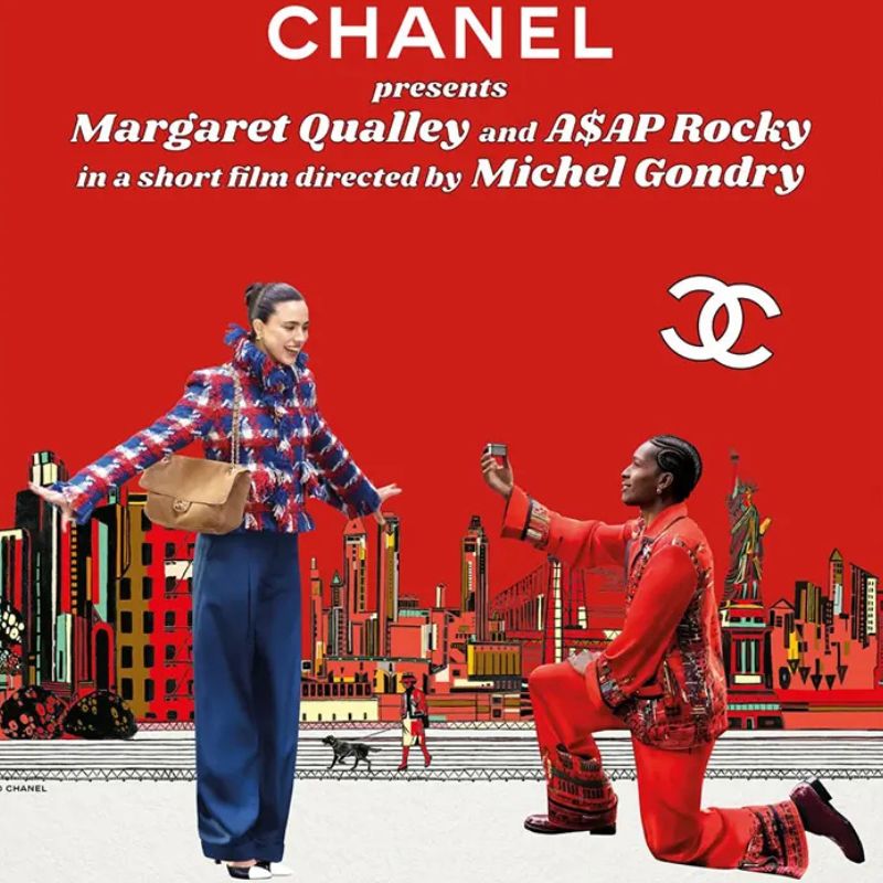 A$AP Rocky i Margaret Qualley zvezde su romantičnog Chanel filma