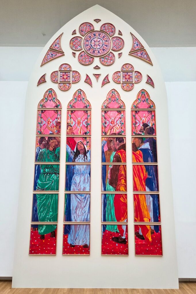 Claire Tabouret predstavlja nove vitraže katedrale Notre Dame