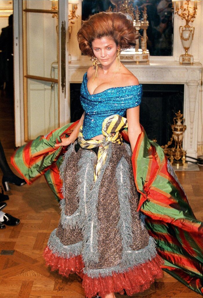 Helena Christensen Najvažnije modne revije od 1990-ih do danas
Vivienne Westwood proleće/leto 1998
