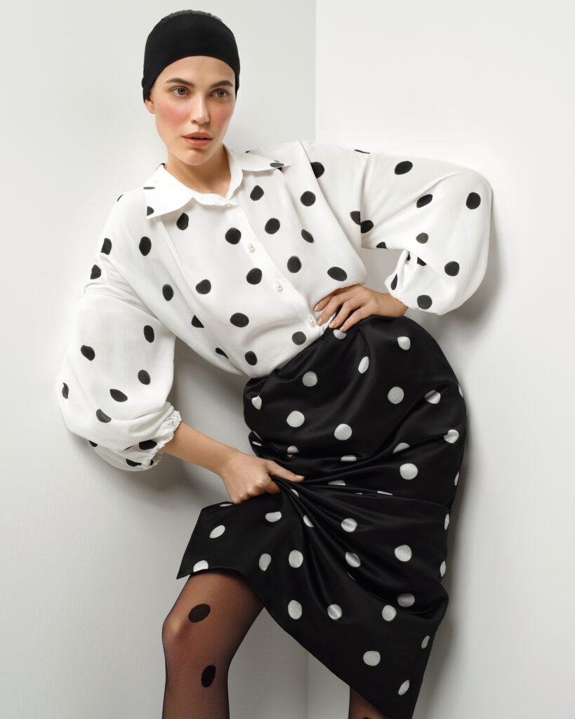 Blouse and skirt, Bernadette