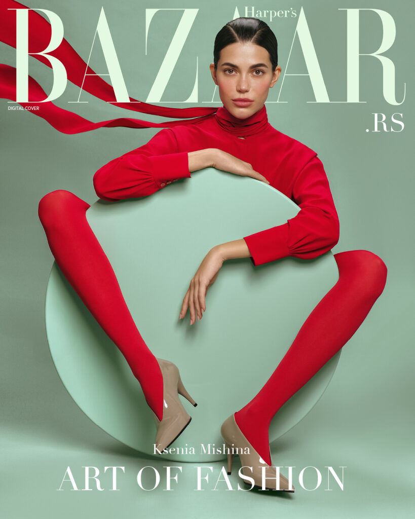 Ksenia Mishina: Art of Fashion
Bluza i cipele Gucci