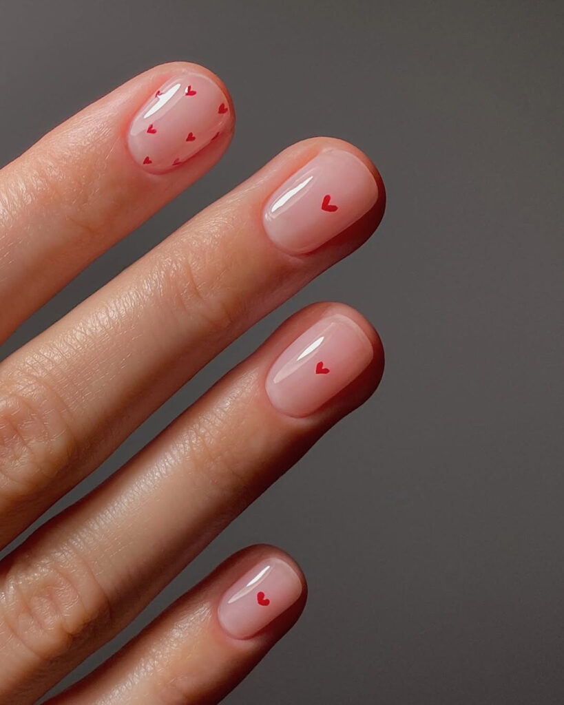 Najlepše ideje za manikir za Dan zaljubljenih