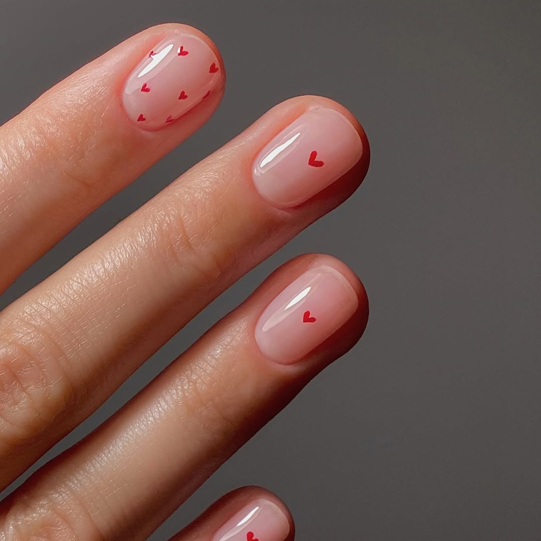 Najlepše ideje za manikir za Dan zaljubljenih