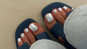 Chrome pedikir Trend visokog sjaja koji osvaja internet