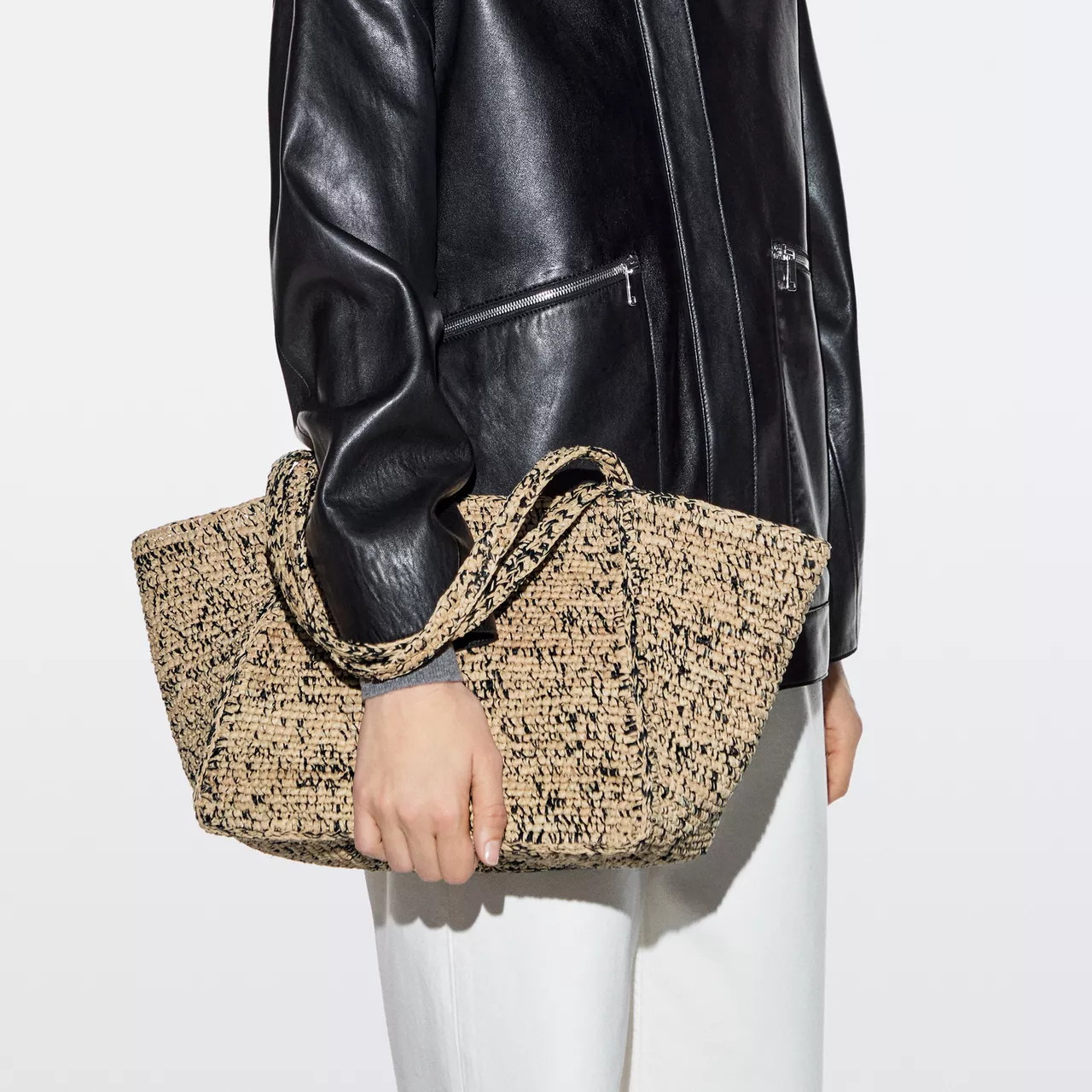 massimo dutti torba od rafije
