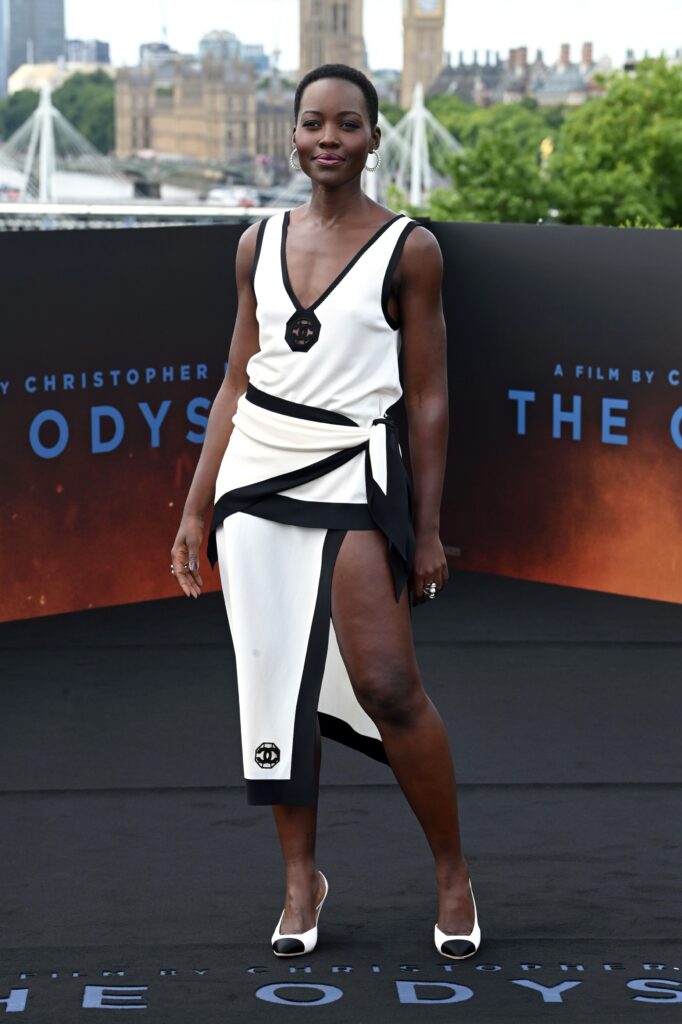 Prvi photo call filma The Odyssey doneo modne trenutke za pamćenje lupita nyong'o nosi chanel