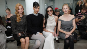 Demi Moore u providnom topu Magda Butrym na NYFW Michael loccisano / Getty images / Profimedia