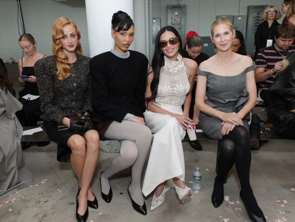 Demi Moore u providnom topu Magda Butrym na NYFW
Michael loccisano / Getty images / Profimedia