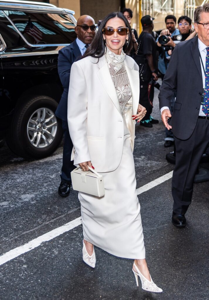 Demi Moore u providnom topu Magda Butrym na NYFW
Ouzounova / SplashNews.com / Splash / Profimedia